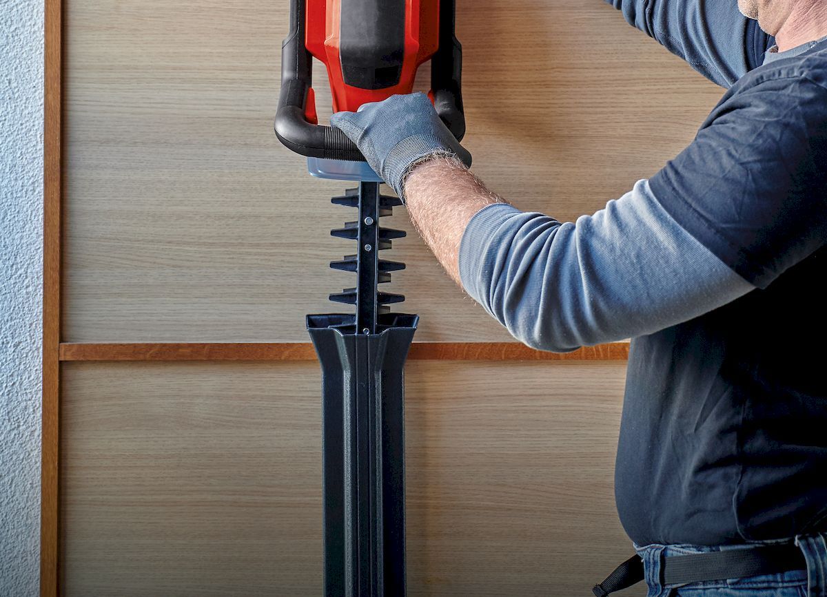 Einhell GE-CH 3665 Li accu heggenschaar solo - zonder accu - veilig opbergen