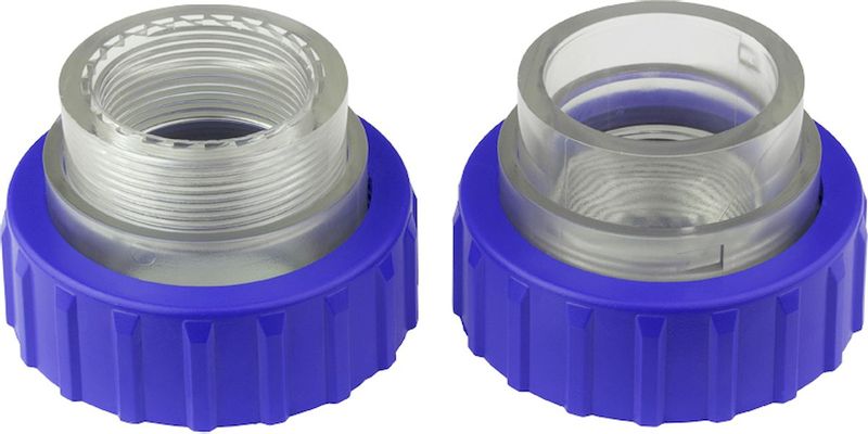 Blue Lagoon 3 delige koppeling 63/50 mm x 1,5’’ dubbel