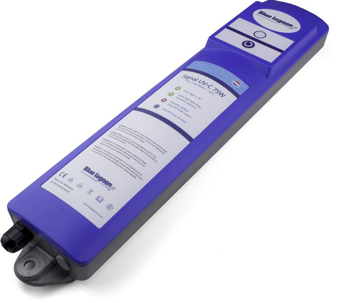 Elektrisch gedeelte Blue Lagoon UV-C Inox 130 watt