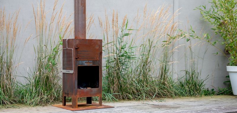 Weltevree outdooroven vloerplaat sfeerbeeld