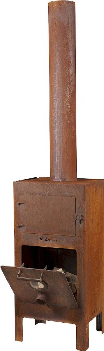 Weltevree outdooroven deur op oven