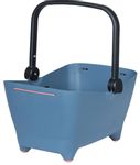 Basil Buddy hondenfietsmand - Voorop - Blauw