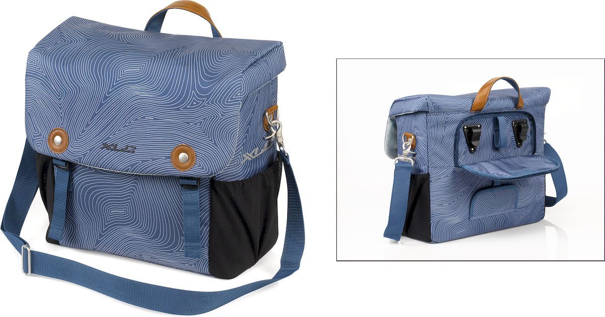 XLC Lux enkele fietstas - 18,5 liter - Blauw