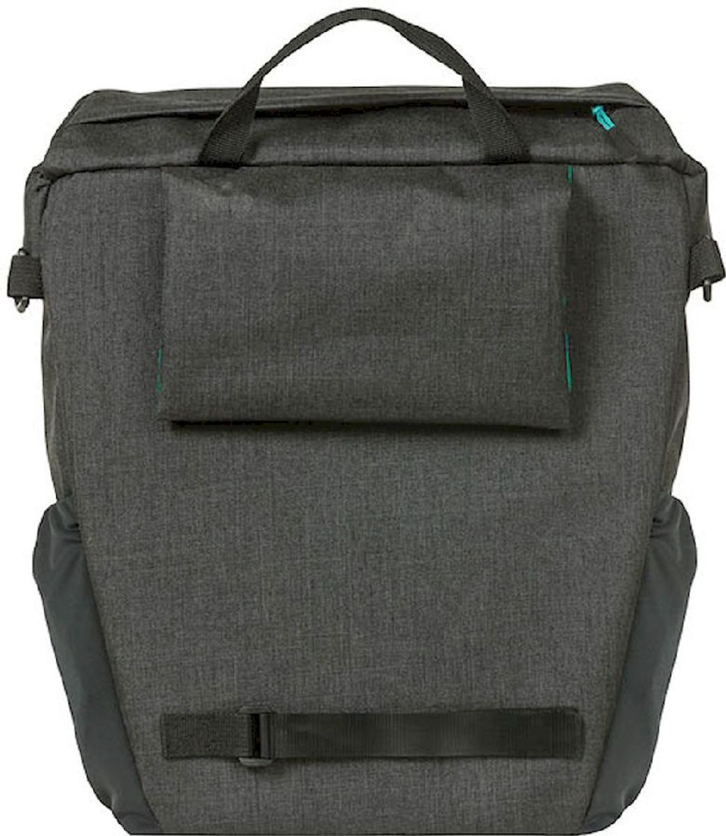 Basil Discovery enkele fietstas - 9 liter - Zwart - ritsvakje