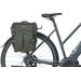 Basil Discovery enkele fietstas - 9 liter - Zwart - op fiets