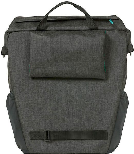 Basil Discovery enkele fietstas - 9 liter - Zwart - ritsvakje