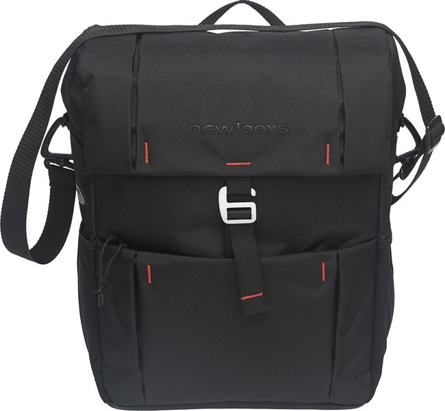 New Looxs Vigo enkele fietstas - 18,5 liter - Zwart