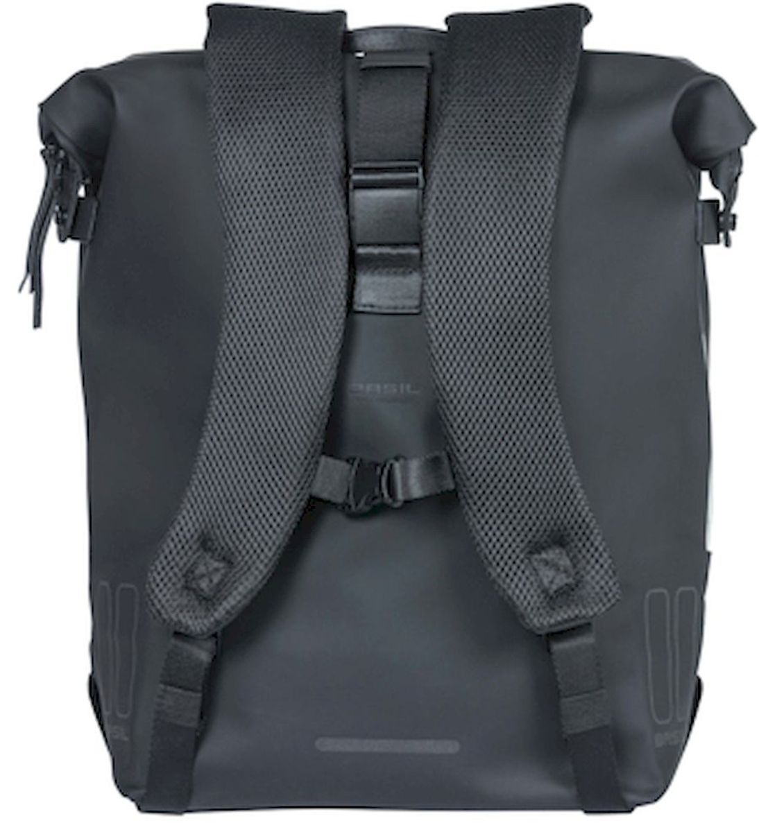 Basil SoHo enkele fietsrugzak - 17 liter - Zwart - achterkant