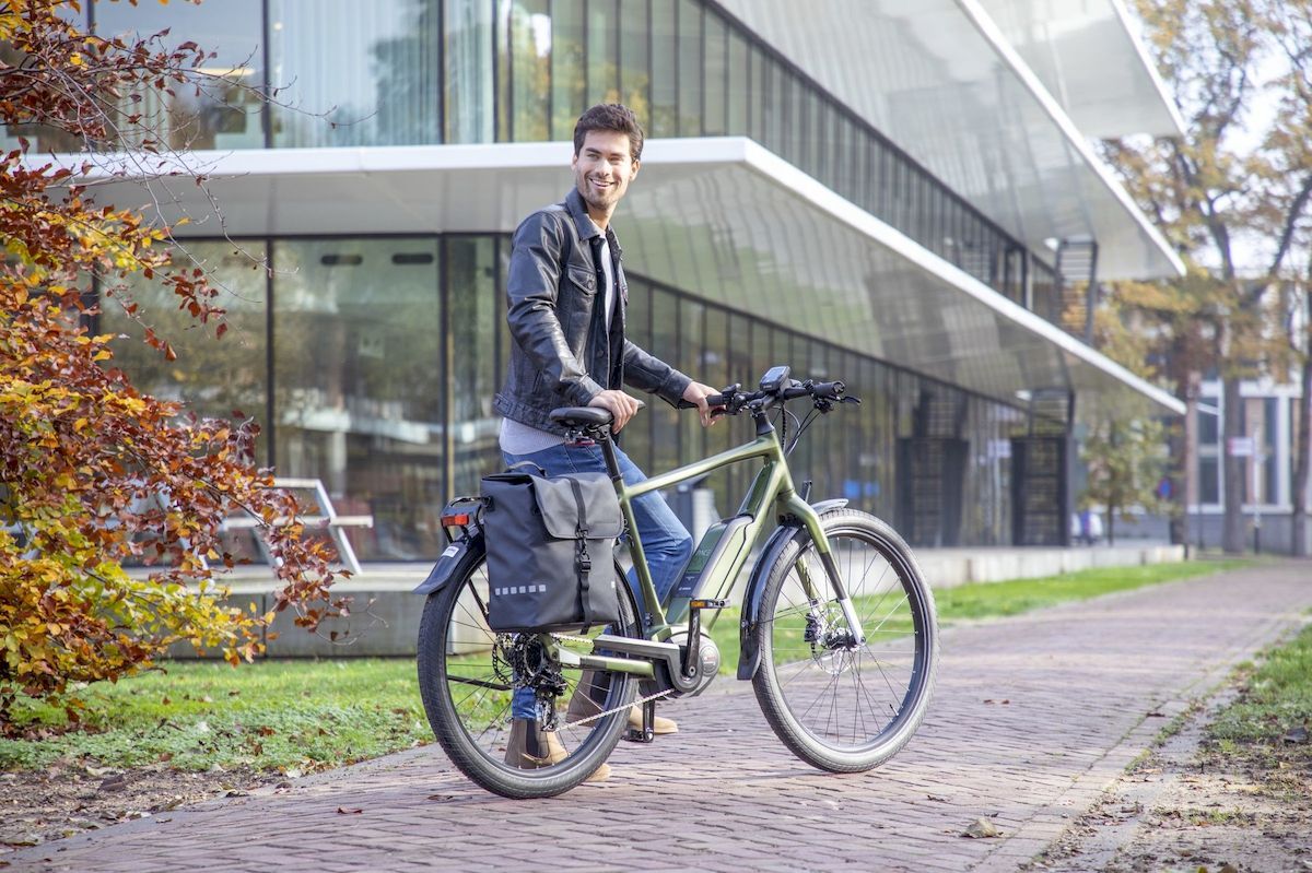 New Looxs Odense enkele fietstas - 17,5 liter - Groen