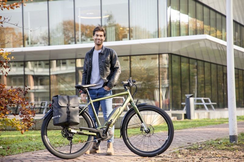 New Looxs Odense enkele fietstas - 17,5 liter - Groen