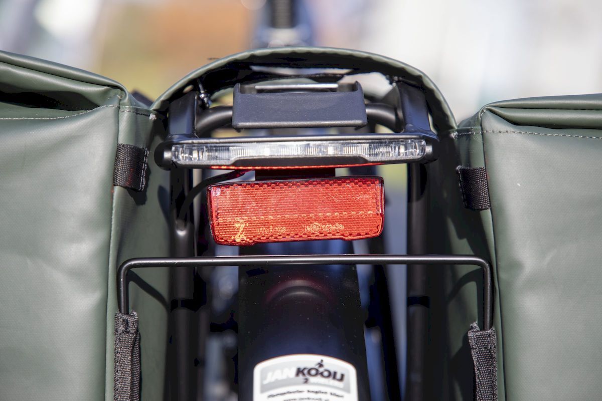 New Looxs Odense dubbele fietstas - 39 liter - Groen