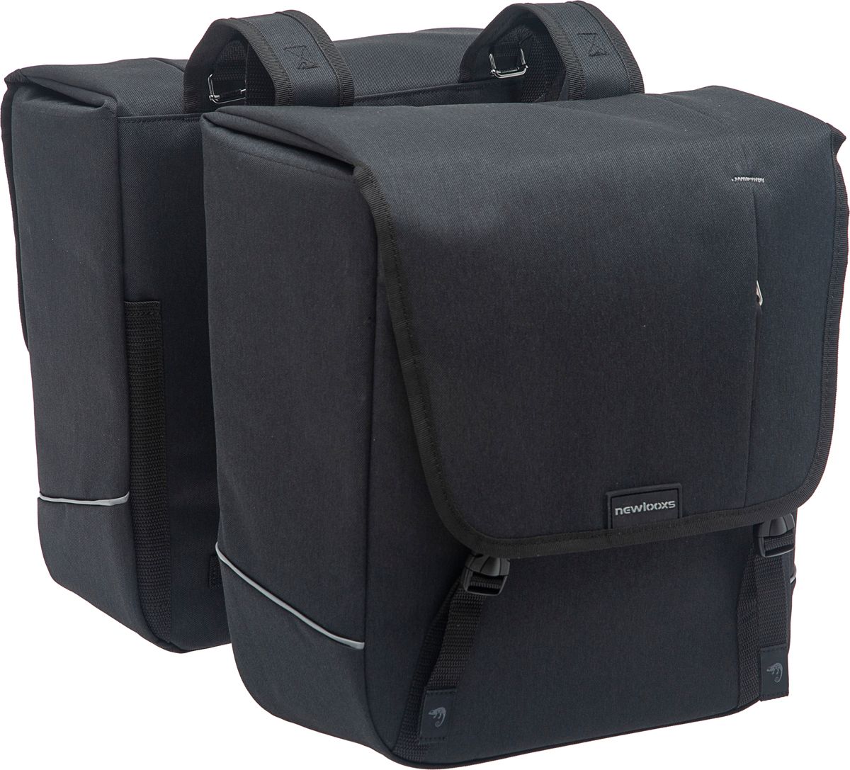 New Looxs Nova dubbele fietstas - 32 liter - Zwart