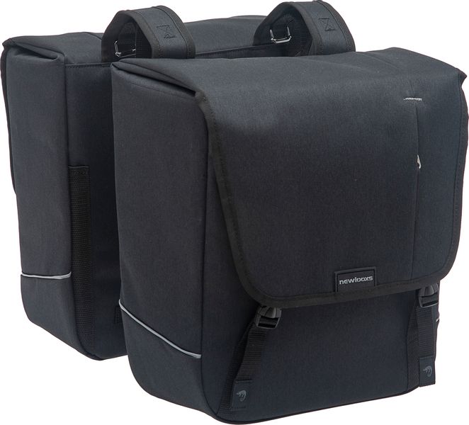New Looxs Nova dubbele fietstas - 32 liter - Zwart