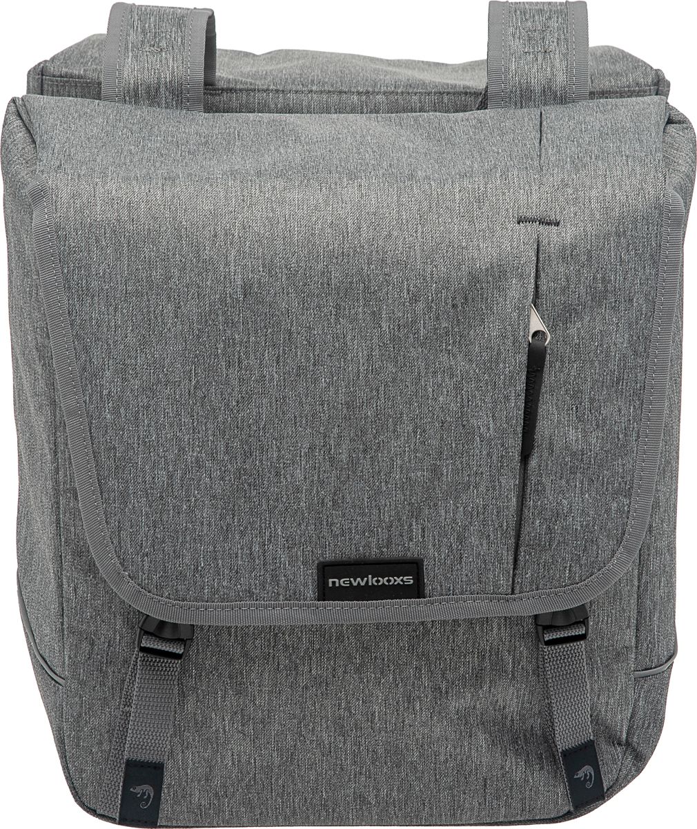 New Looxs Nova dubbele fietstas - 32 liter - Grijs