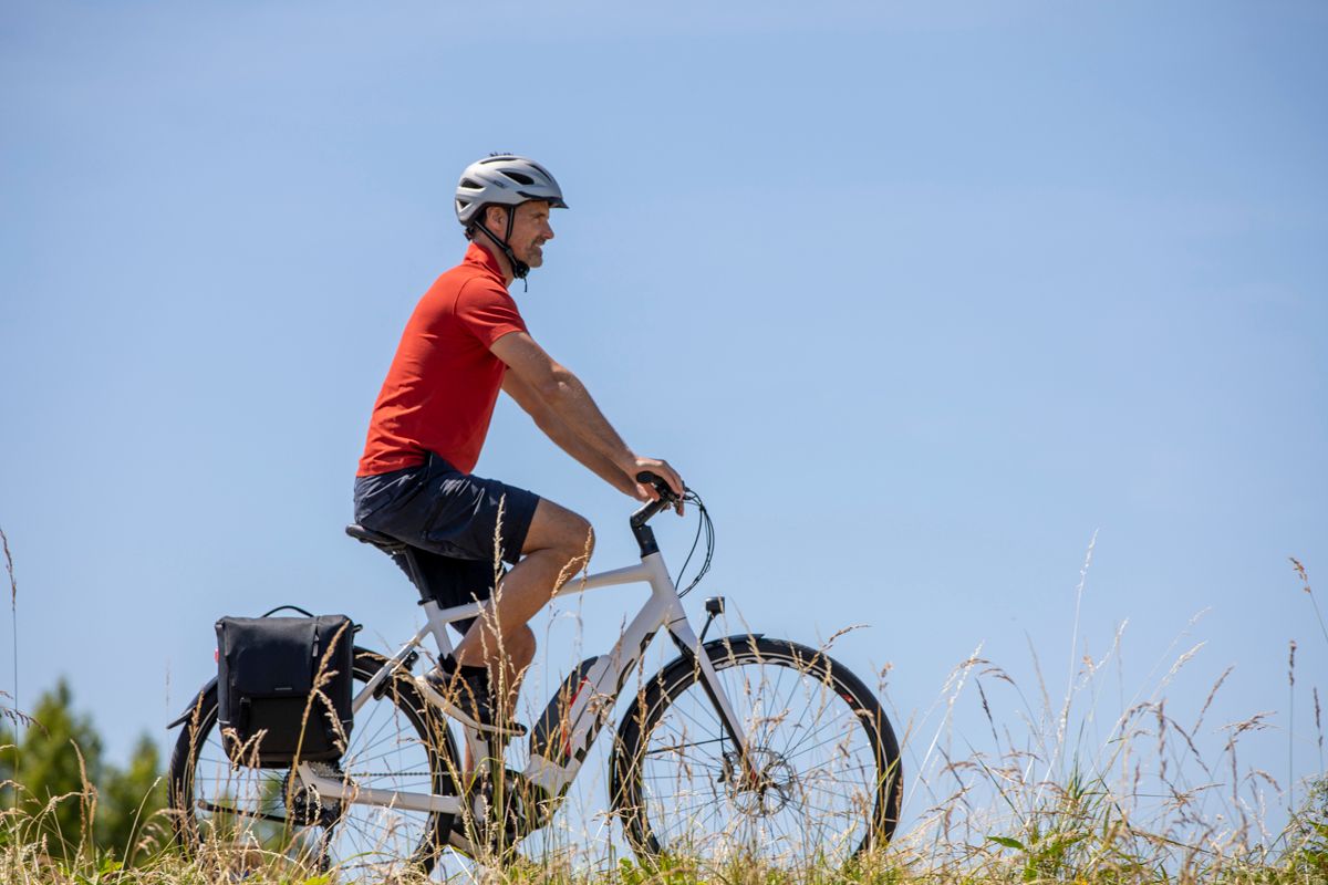 New Looxs Nova dubbele fietstas - 32 liter - Grijs