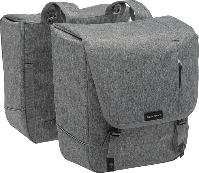 New Looxs Nova dubbele fietstas - 32 liter - Grijs