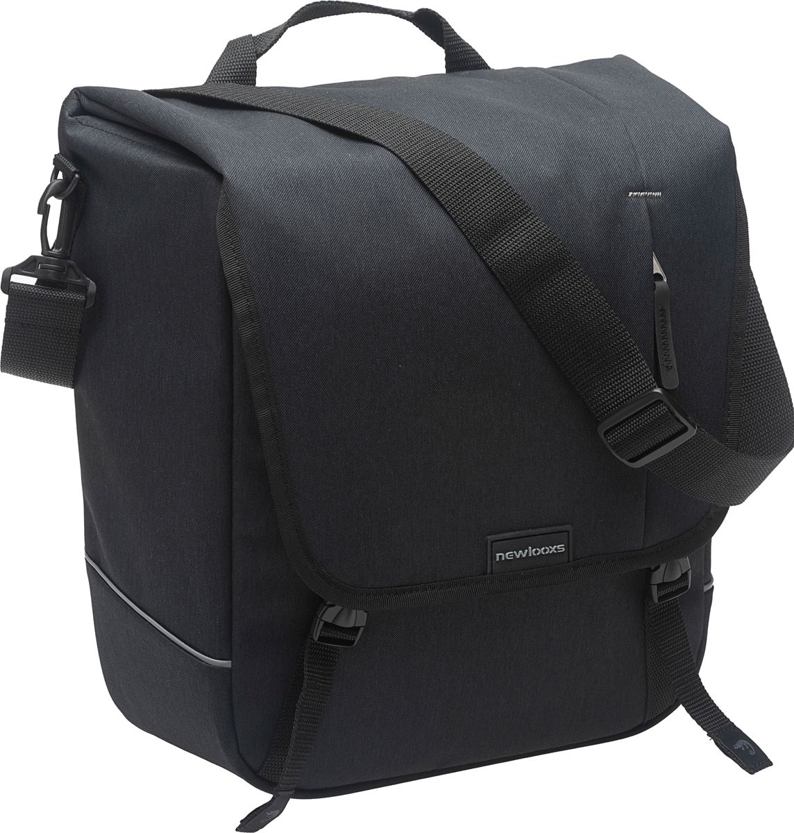 New Looxs Nova enkele fietstas - 16 liter - Zwart