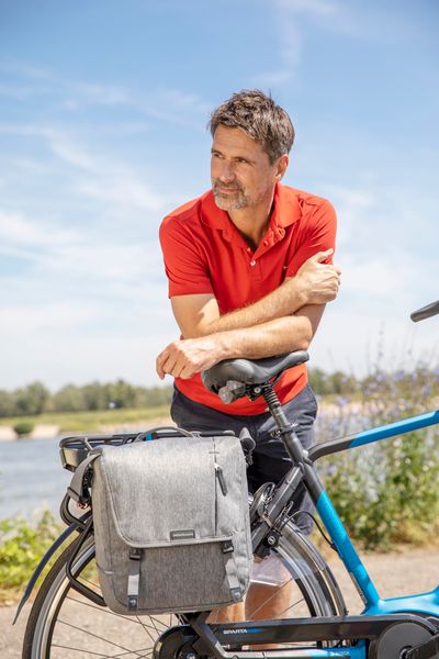 New Looxs Nova enkele fietstas - 16 liter - Zwart