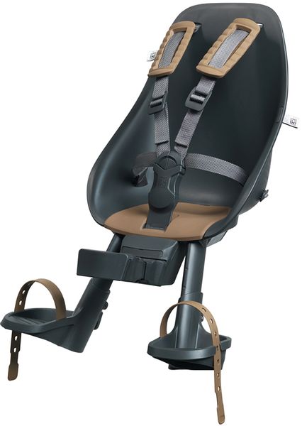 Urban Iki fietsstoeltje voor- Zwart/bruin