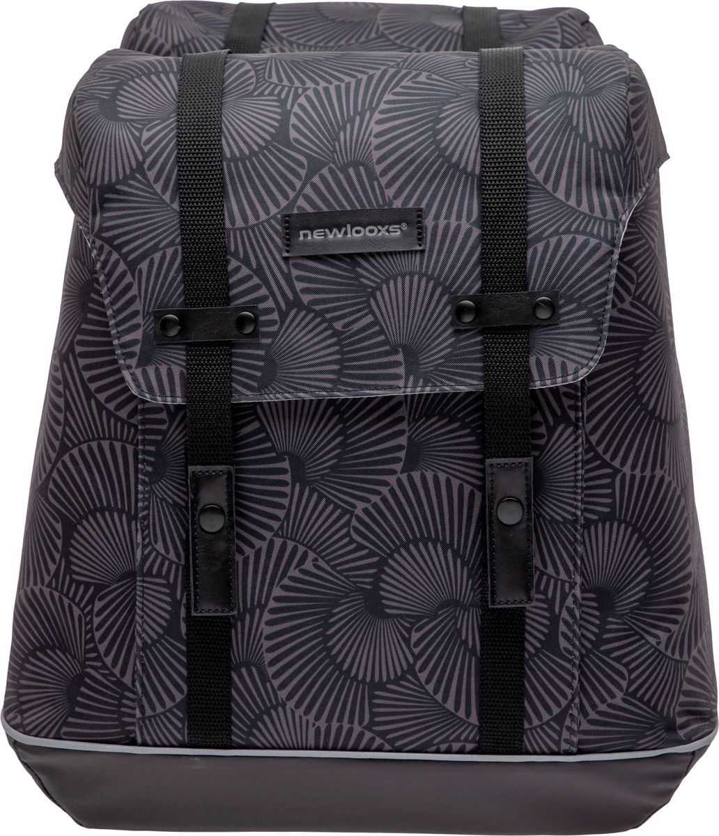 New Looxs Selo dubbele fietstas - 34 liter - Zwart