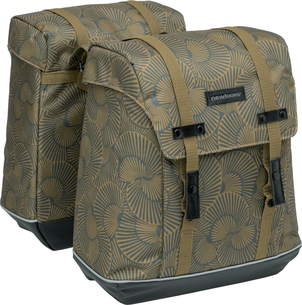 New Looxs Selo dubbele fietstas - 34 liter - Bruin