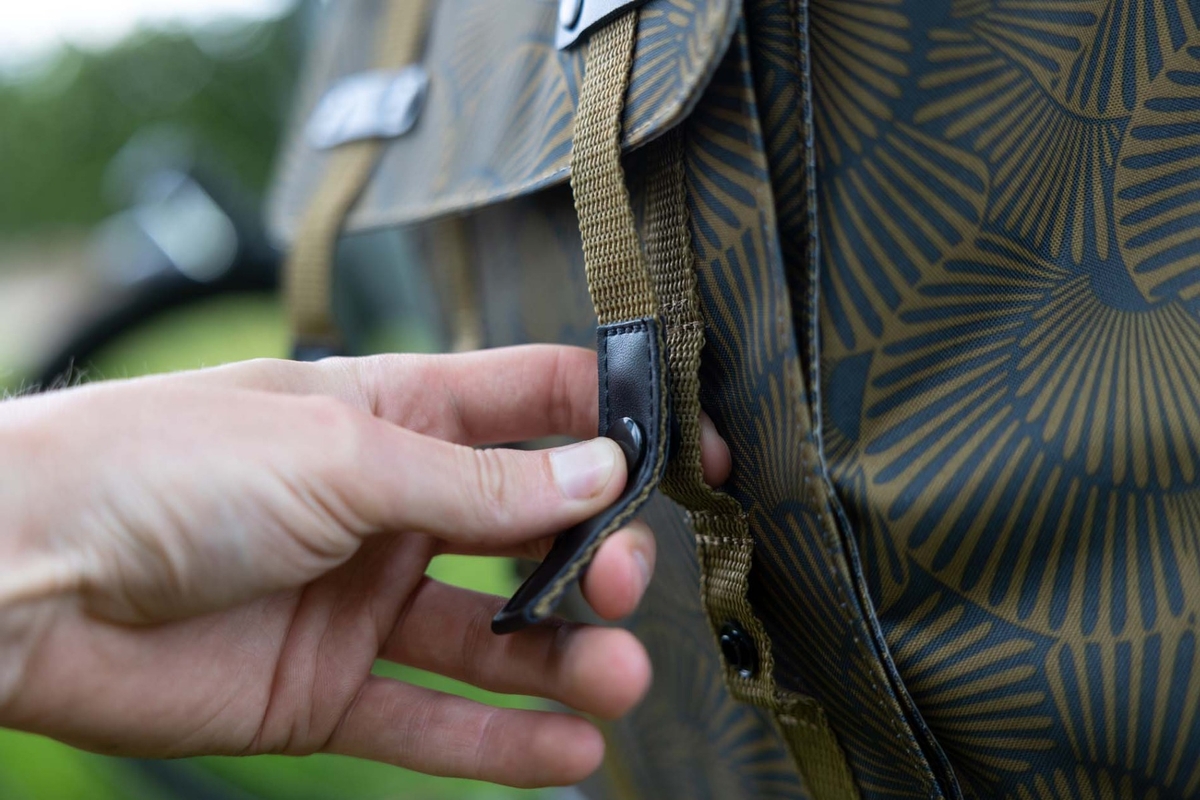 New Looxs Selo Alba dubbele fietstas - 34 liter - Bruin
