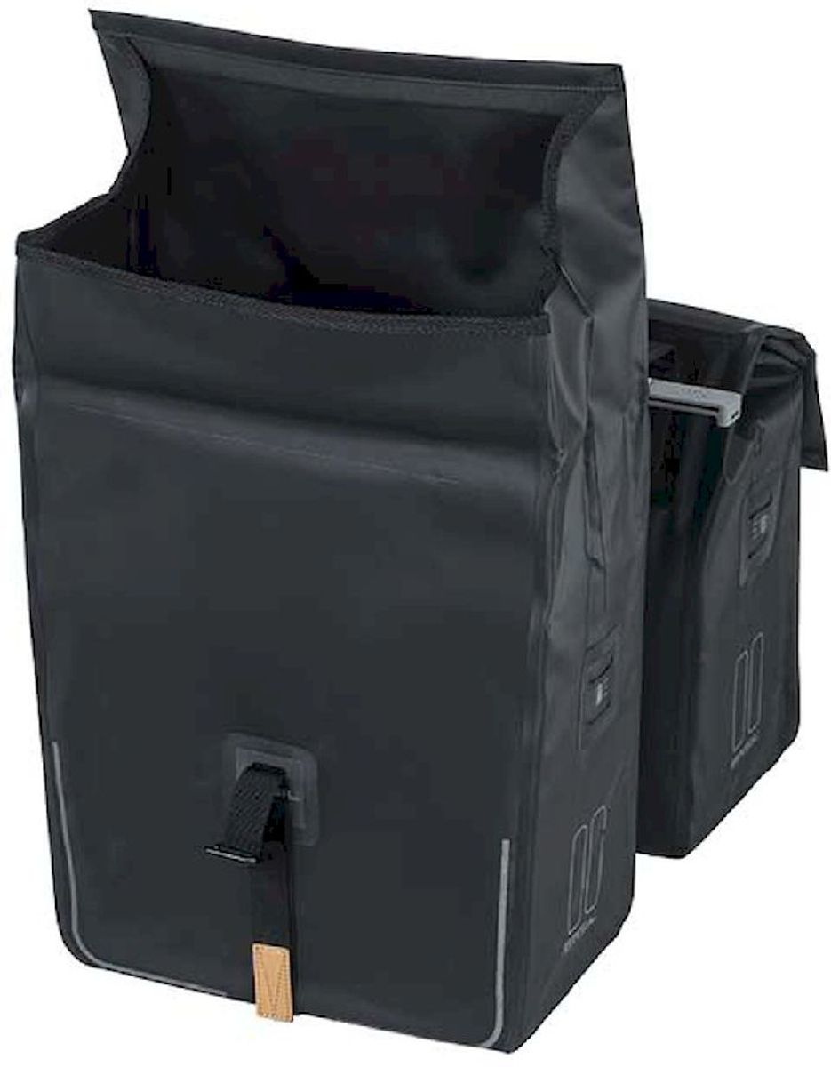 Basil Urban Dry dubbele MIK fietstas - 50 liter - Zwart