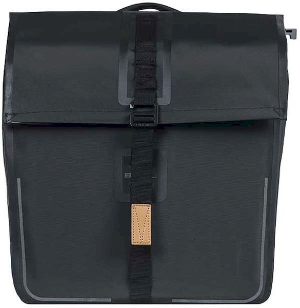 Basil Urban Dry dubbele MIK fietstas - 50 liter - Zwart