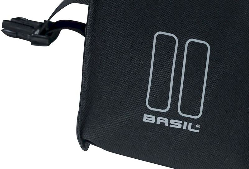 Basil Urban Load dubbele fietstas - 48/53 liter - Zwart