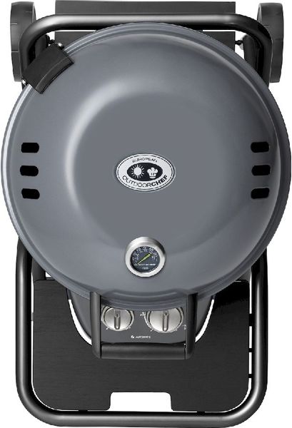 Outdoorchef Ascona 570 G gasbarbecue - Grijs- met gesloten deksel