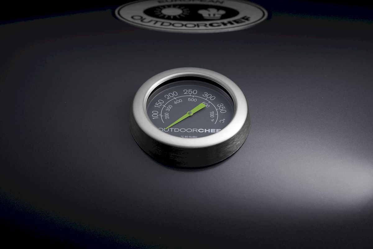 Outdoorchef Ascona 570 G gasbarbecue - Zwart - thermometer
