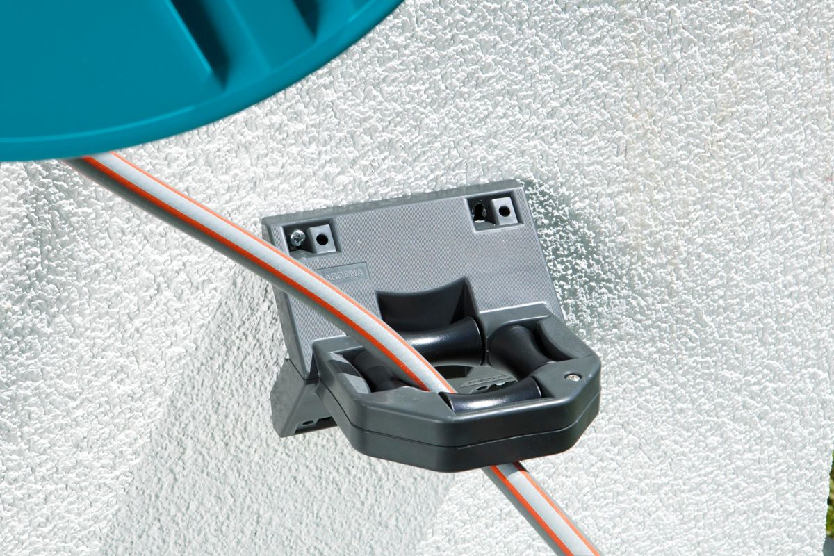 Gardena Classic wandslangenhouder 60 m met slanggeleider slangengeleider