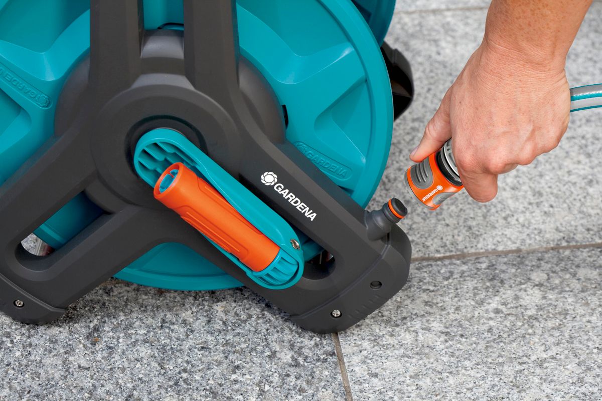 Gardena Classic wandslangenhouder 50 compleet aansluiting