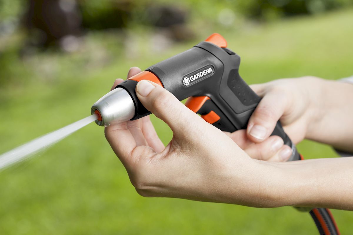 Gardena premium reinigingspistool set harde straal