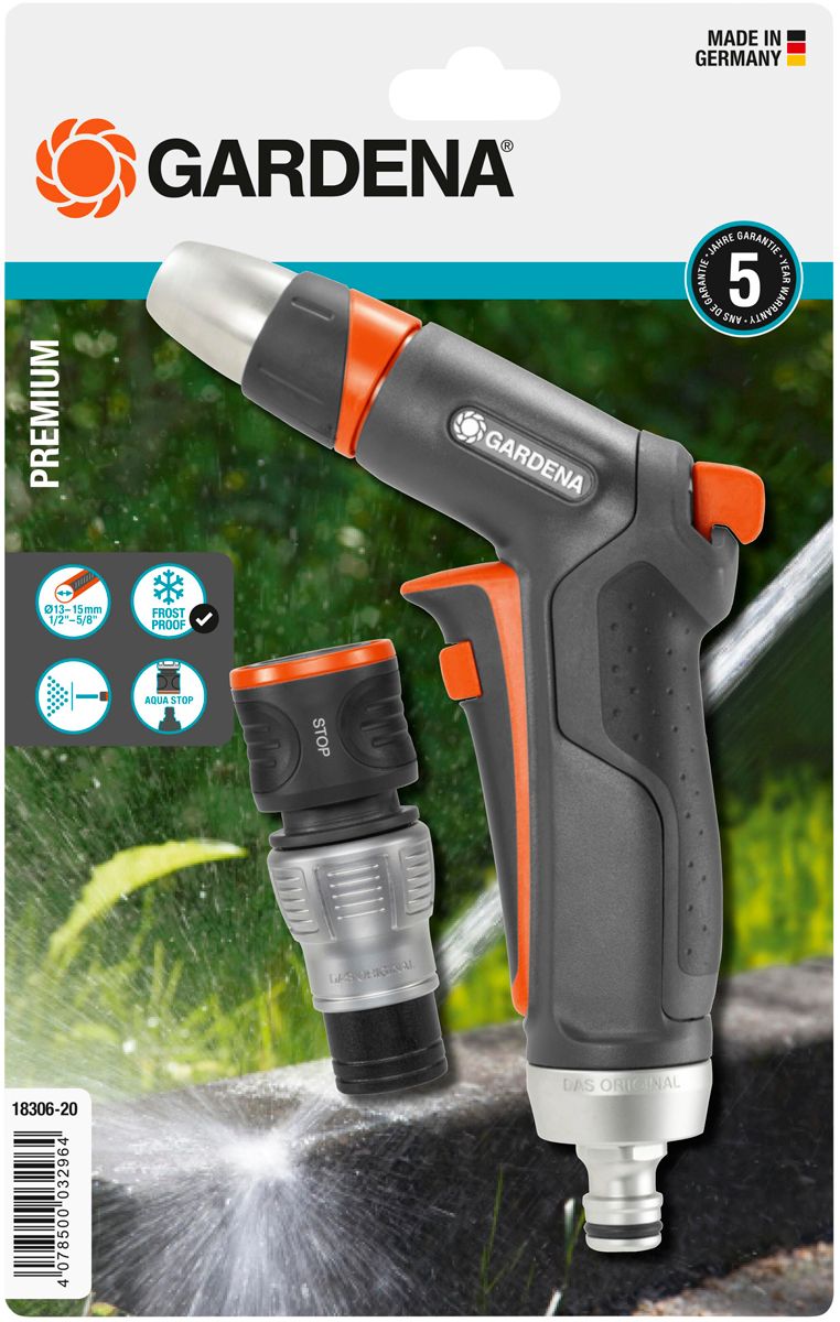 Gardena premium reinigingspistool set