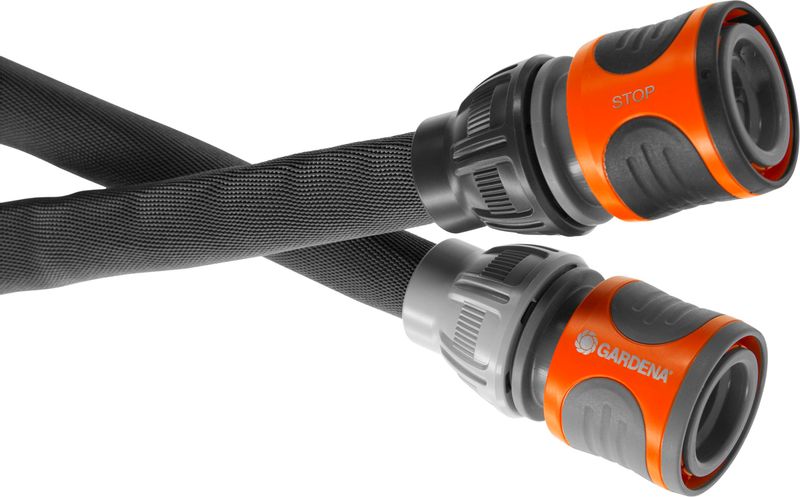 Gardena textielslang Liano™ set 10 m close up