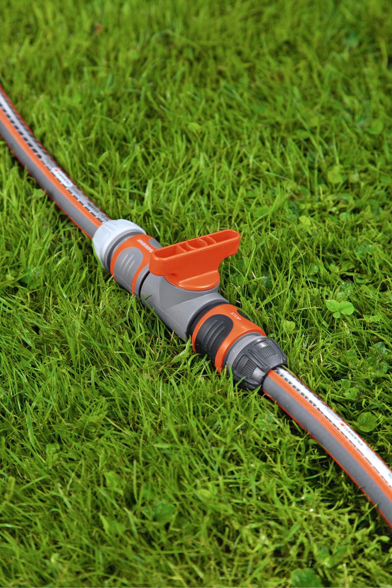 Gardena koppeling met reguleerventiel sfeerbeeld