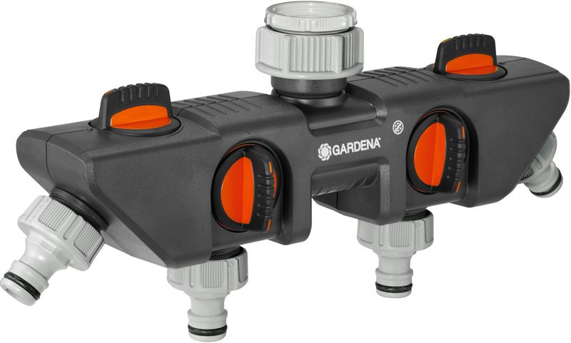 Gardena 4-weg waterverdeler