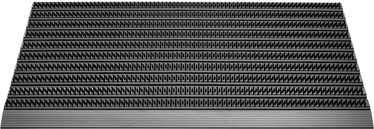 Ongehoorzaamheid is genoeg produceren Hamat Topline deurmat buiten - Pure black - 50 x 80 cm