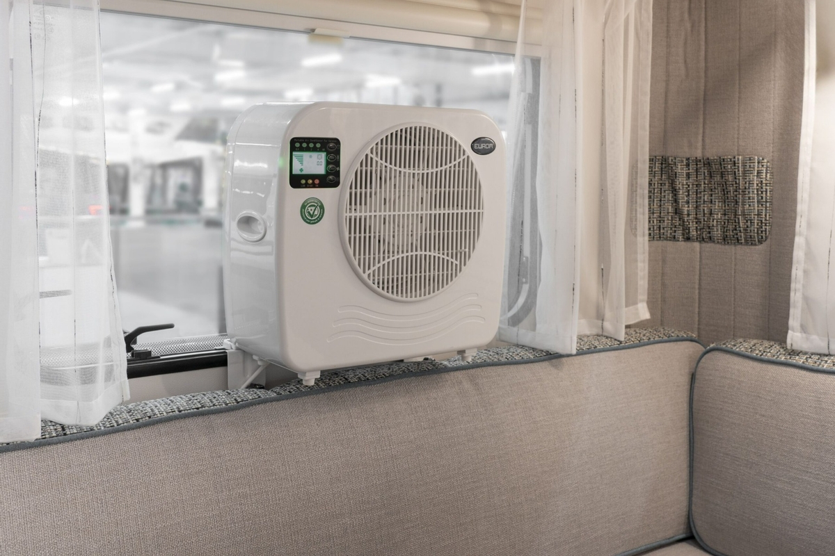 Eurom AC2401E caravan split unit airco sfeer