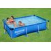 Bestway Steel Pro zwembad - 259 x 170 x 61 cm - met filterpomp - sfeer