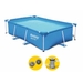 Bestway Steel Pro zwembad - 259 x 170 x 61 cm - met filterpomp
