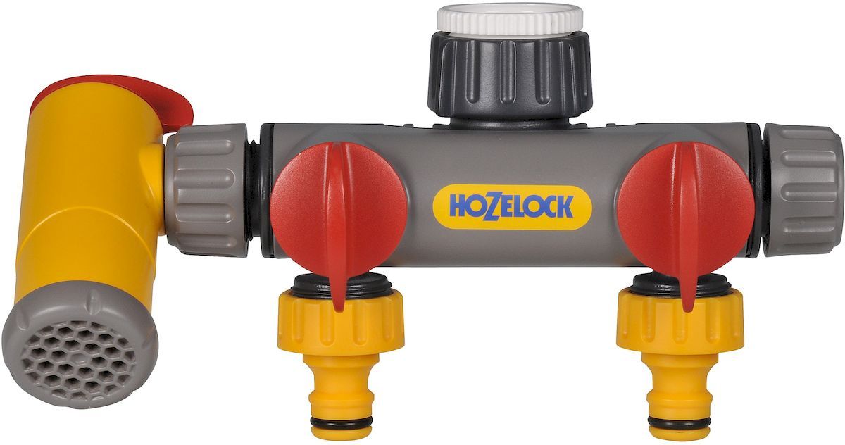 Hozelock Flowmax 3-weg waterverdeler - product