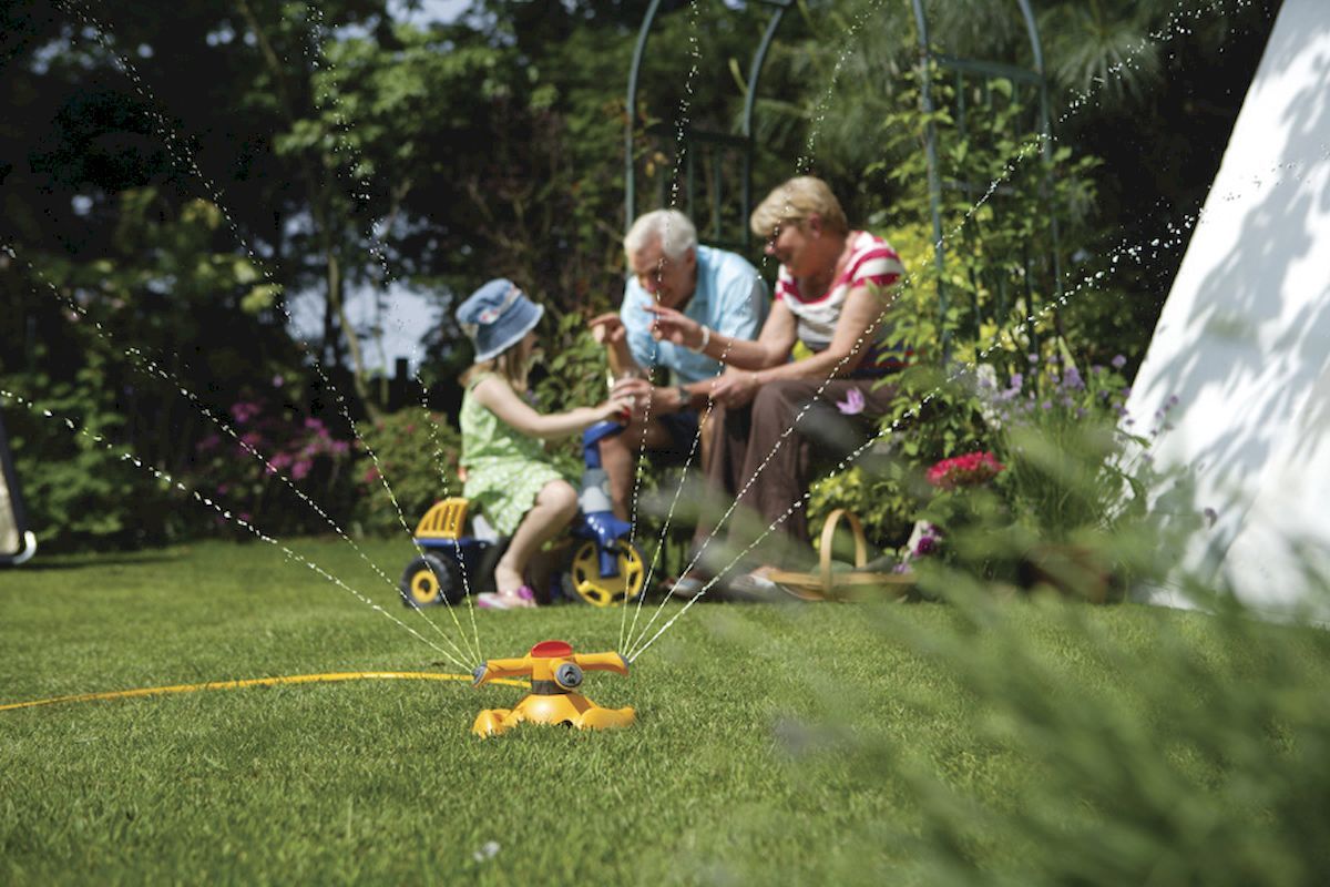 Hozelock Multi cirkelsproeier - sfeerimpressie 3