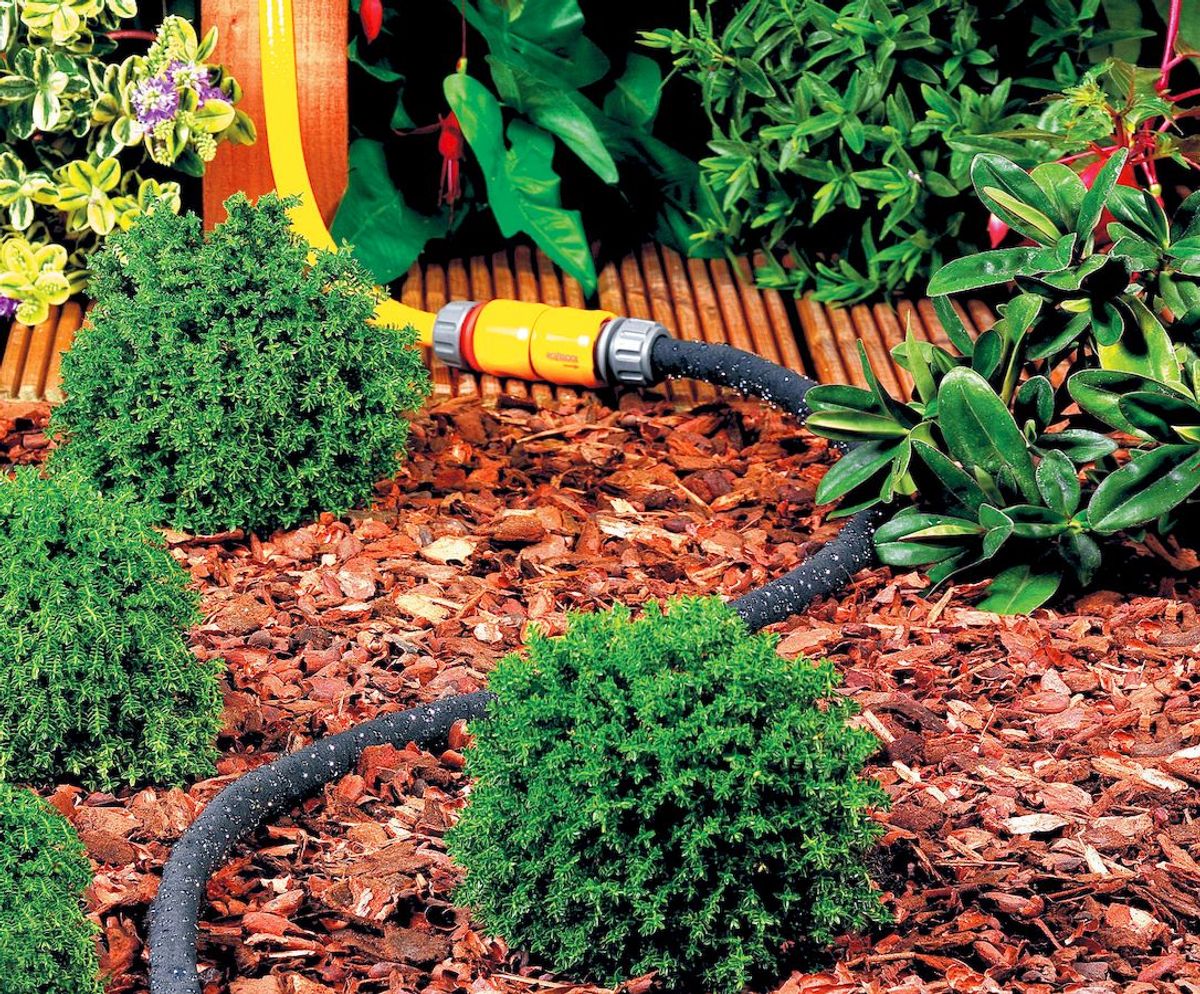 Druppelslang poreus - 15 meter sfeerafbeelding 