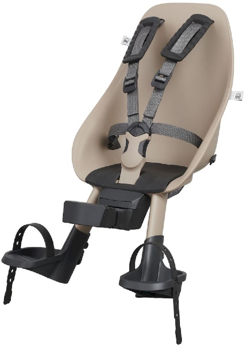 Urban Iki fietsstoeltje voor- Beige/zwart