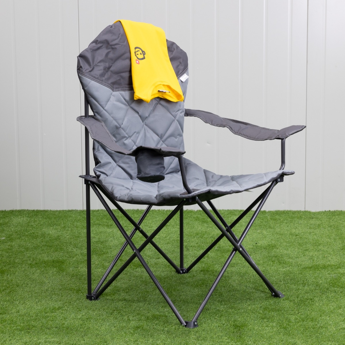 Kampa XL High Back Chair Fog vouwstoel Grijs