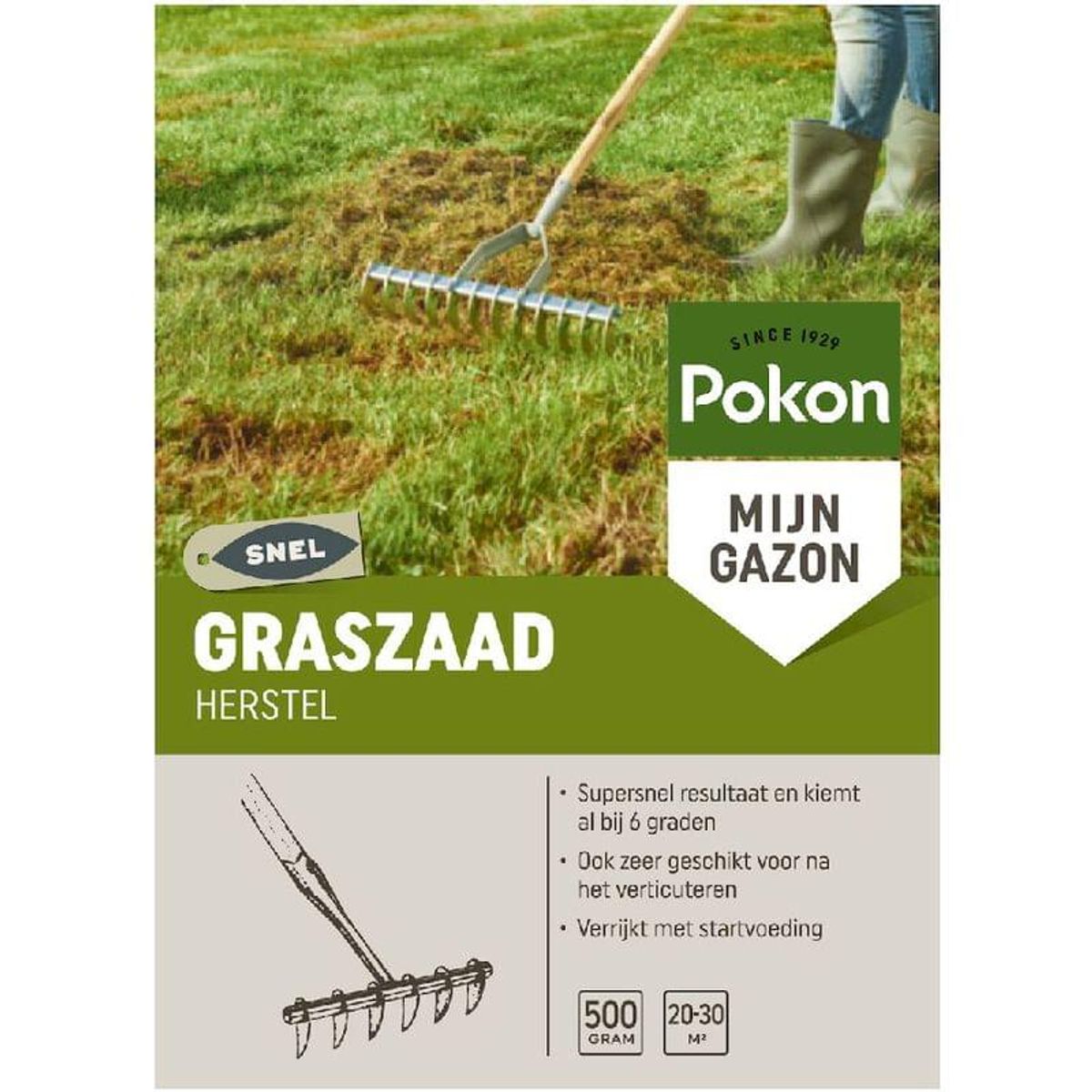 Pokon graszaad herstel