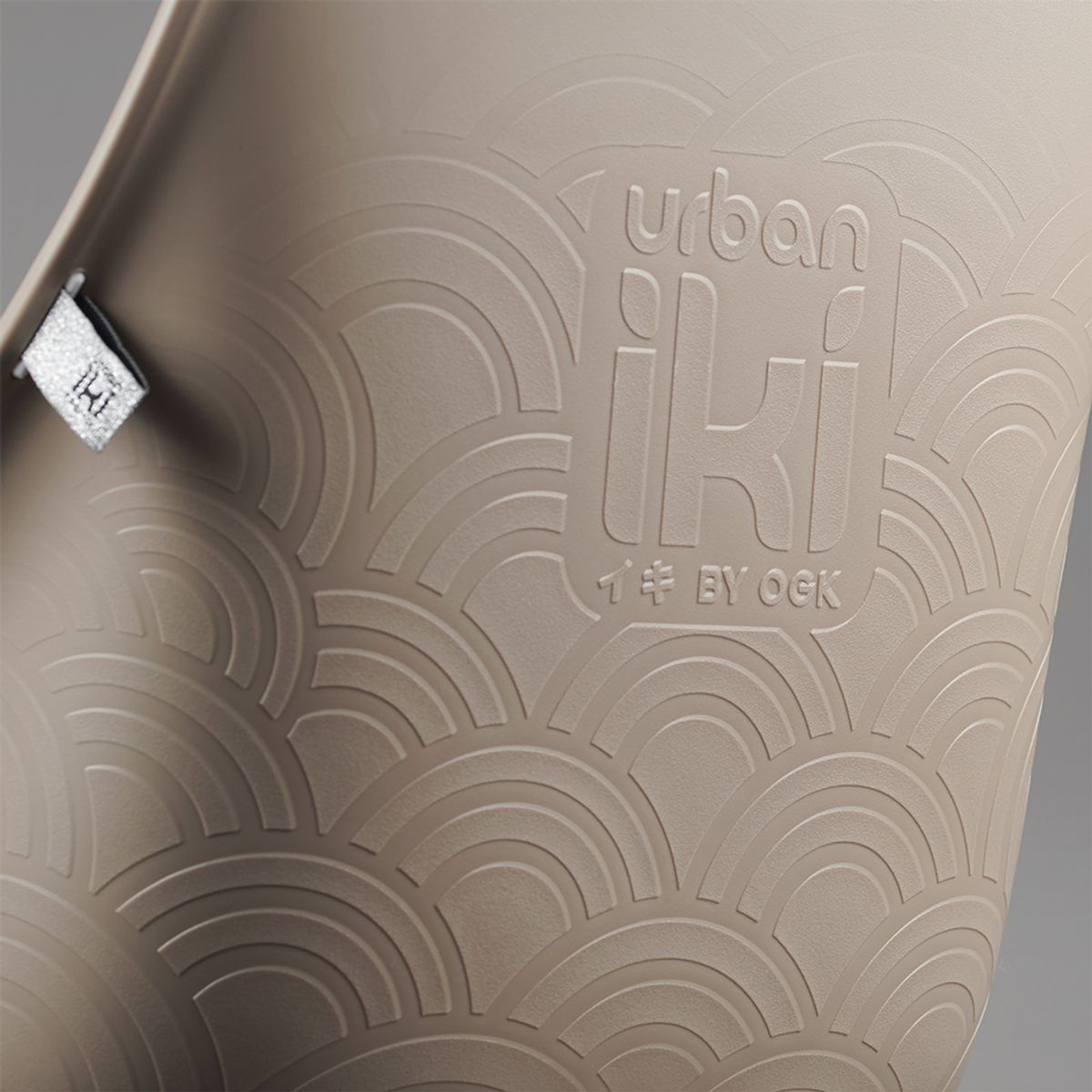 Urban Iki fietsstoeltje voor- Beige/zwart - met windscherm