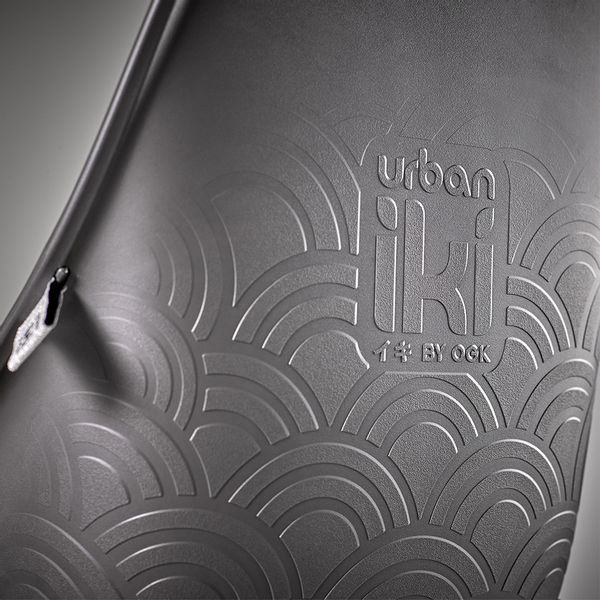 Urban Iki fietsstoeltje voor- Zwart/bruin - met windscherm